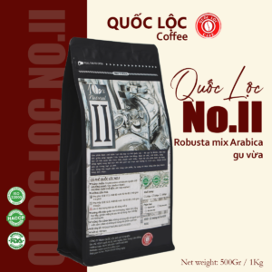 [500G/1000G] Cà phê Quốc Lộc No2