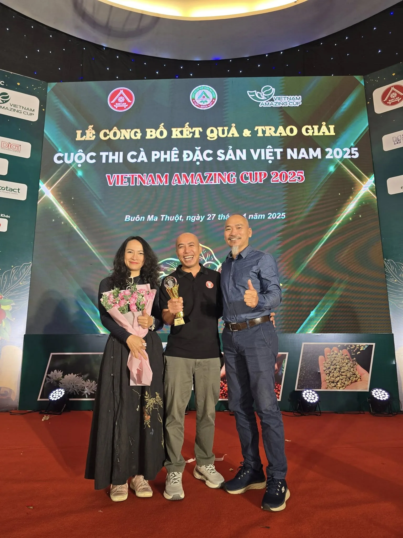 Quốc Lộc Coffee đạt Top 17 tại cuộc thi Cà phê Đặc sản (Specialty Coffee) Việt Nam – Amazing Cup 2025