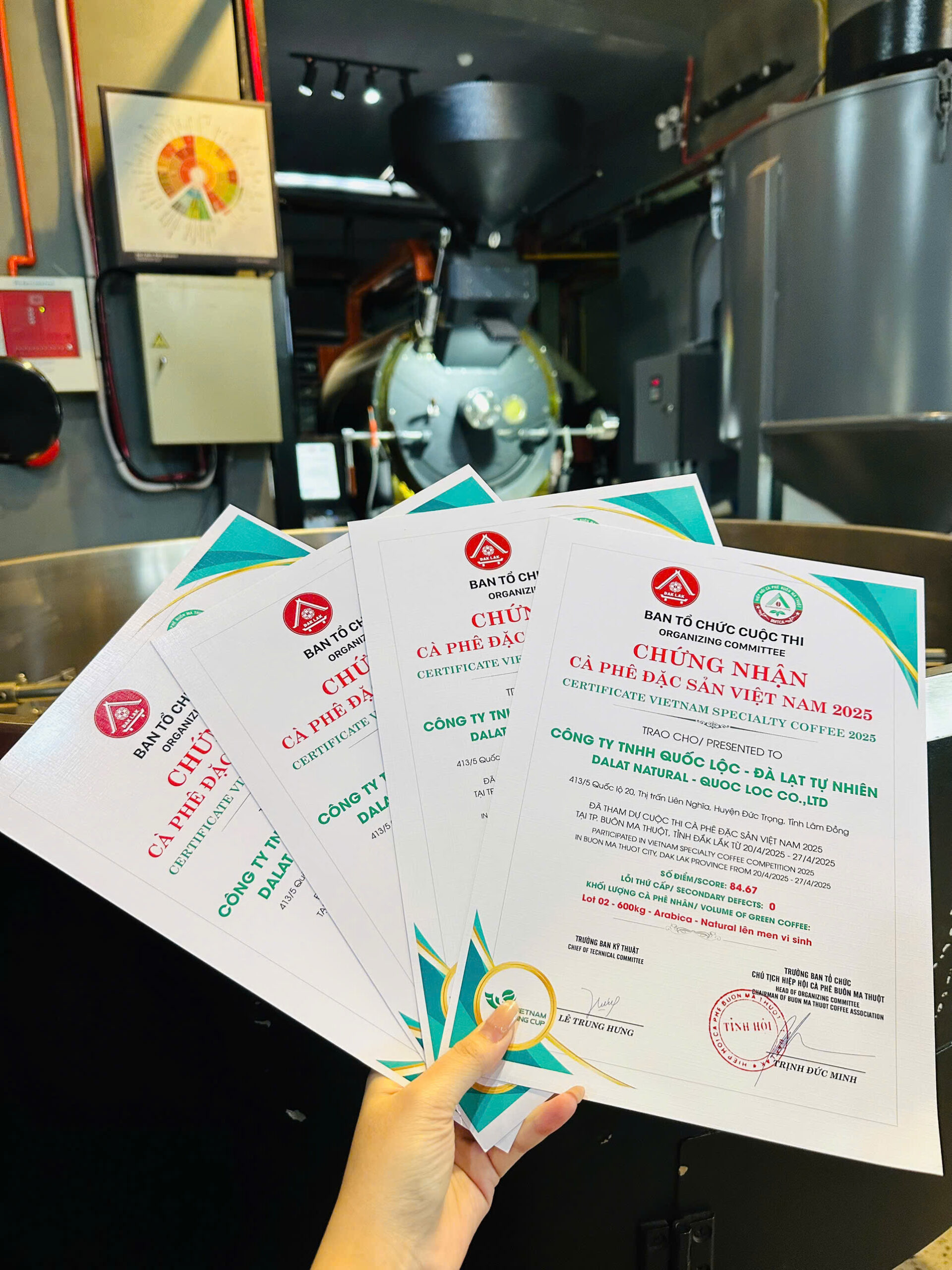 Top 3 Viet Nam Amazing Cup 2025 Quốc Lộc coffee