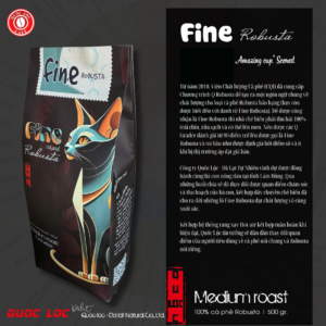 [500g] Cà phê FINE ROBUSTA Quốc Lộc- cà phê đặc sản- Quốc Lộc coffee