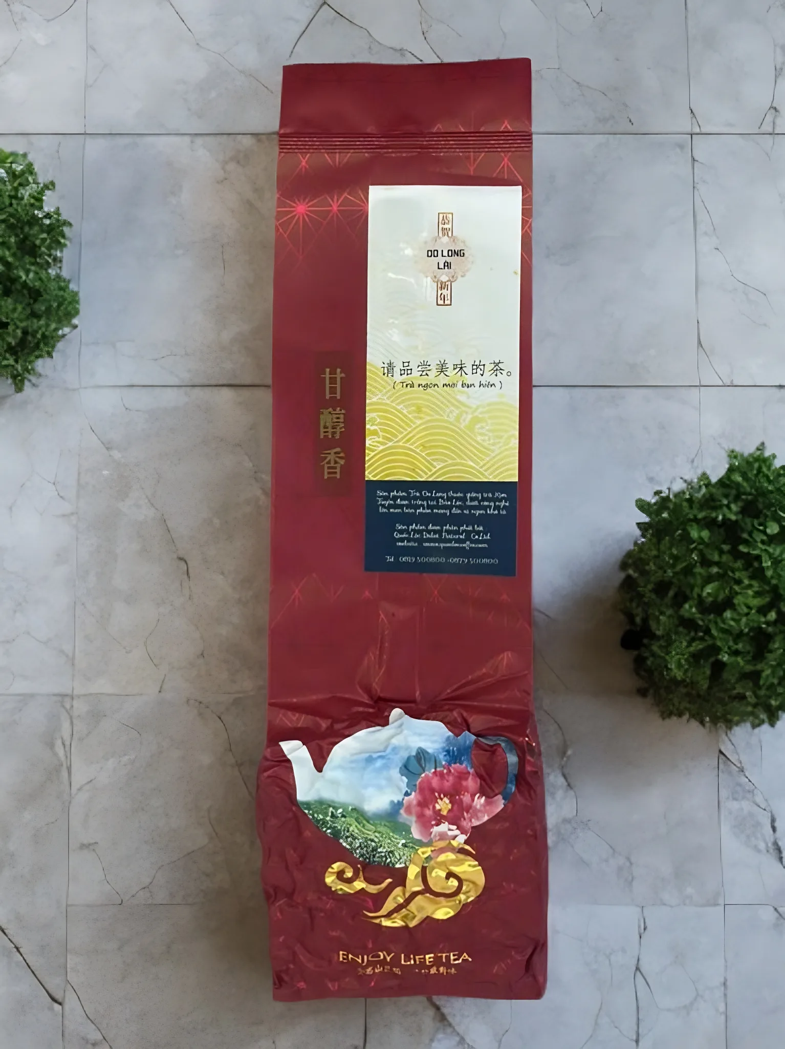 Trà Olong Quốc Lộc - thơm ngát hương lài