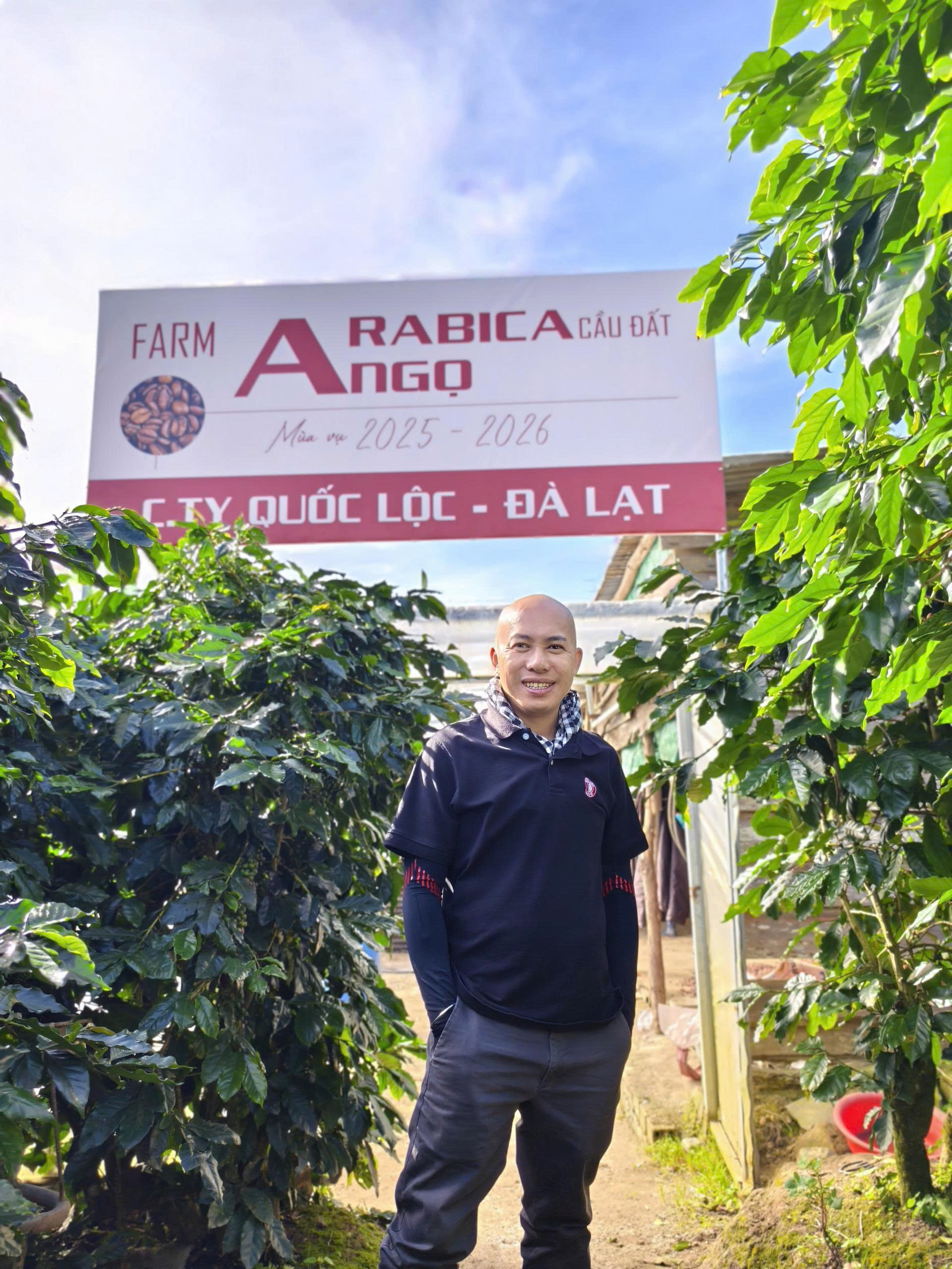 Arabica thơm hơn Robusta khi được trồng ở độ cao Cầu Đất, nơi khí hậu và thổ nhưỡng giúp hạt tích lũy hương tự nhiên – Farm Arabica Quốc Lộc Coffee.