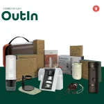 Combo Du Lịch Outin – Bộ Pha Cà Phê Di Động Cao Cấp Cho Mọi Hành Trình